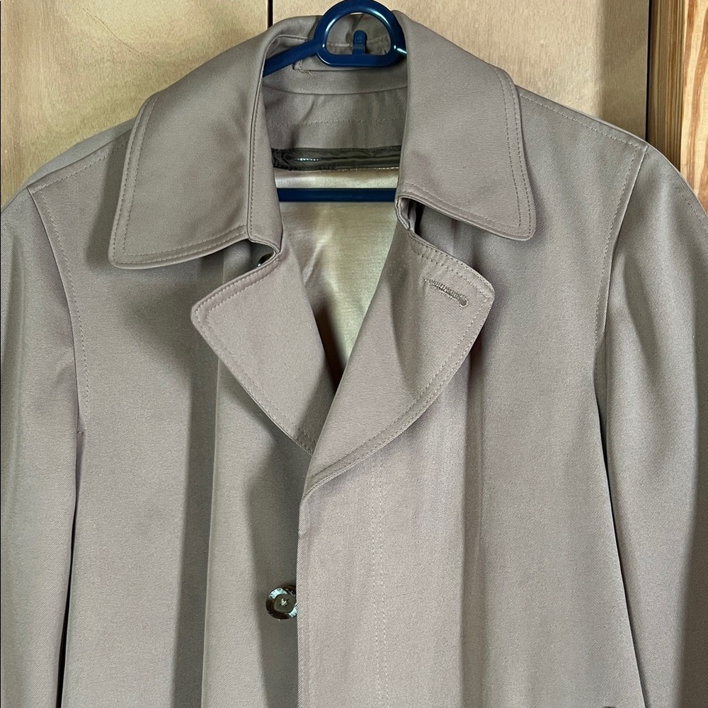 JCPenney Men's Classic Tan Trench Coat